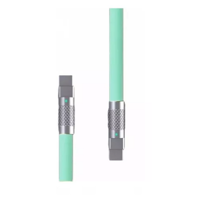 Cable Silicona De Carga Súper Rápida Datos Tipo C 120w 6a 1m