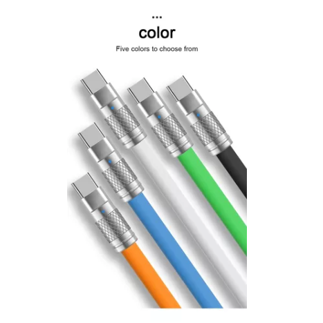 Cable Datos Carga Súper Rápida Usb A - Lightning 120w 6a 1m