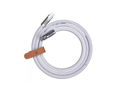 Cable Silicona De Carga Súper Rápida Datos Tipo C 120w 6a 2m