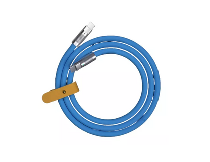 Cable Silicona De Carga Súper Rápida Datos Tipo C 120w 6a 1m