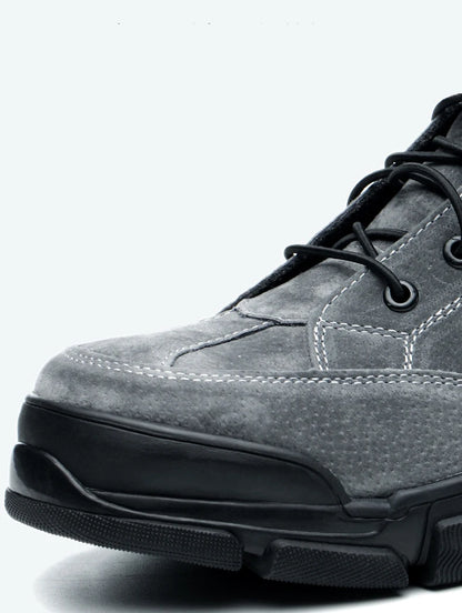 Work Sneakers Men Safety Shoes Steel Toe Cap Anticollision Fashion Outdoor Plus Size