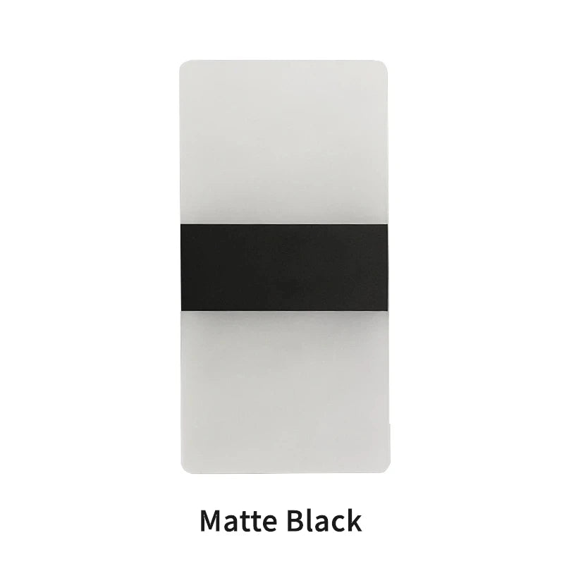 Aplique de pared acrílico para interiores, 220 V/110 V, para dormitorio, mesita de noche, sala de estar, balcón, pasillo, lámpara LED para espejo, modelo BDA1115