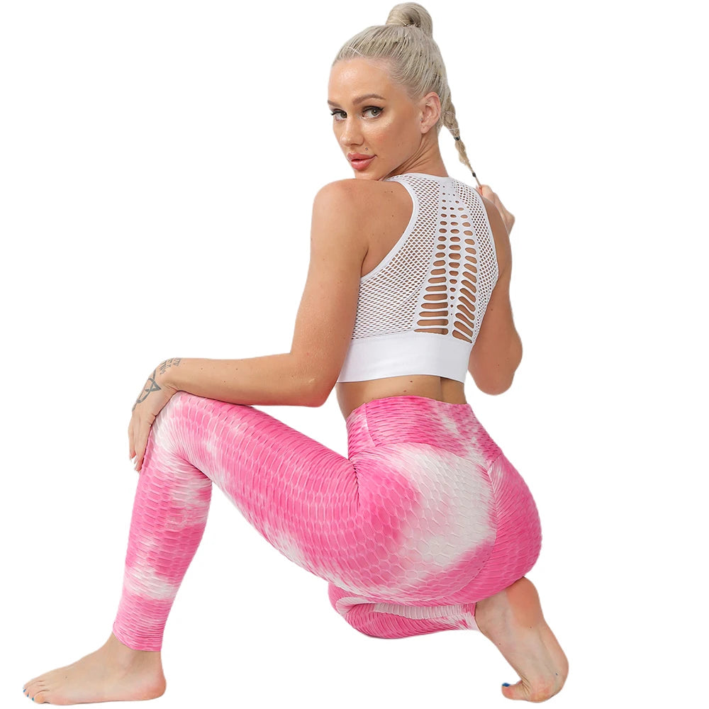 Leggings para mujer, control de abdomen, entrenamiento, running, elásticos en 4 direcciones, cintura alta, pantalones de yoga, leggings para fitness, pantalones no transparentes