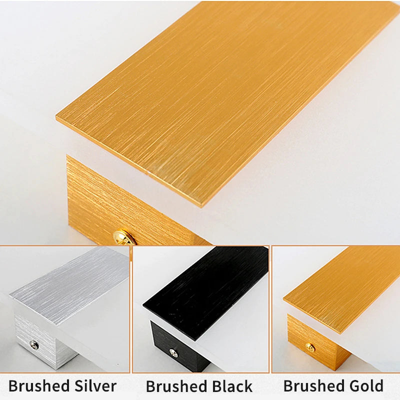 Aplique de pared acrílico para interiores, 220 V/110 V, para dormitorio, mesita de noche, sala de estar, balcón, pasillo, lámpara LED para espejo, modelo BDA1115