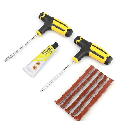 Herramienta de reparación de neumáticos de coche 2021, kit de reparación de neumáticos, juego de herramientas de clavos, reparación de neumáticos de coche, tapón de pinchazo, accesorios de garaje para coche