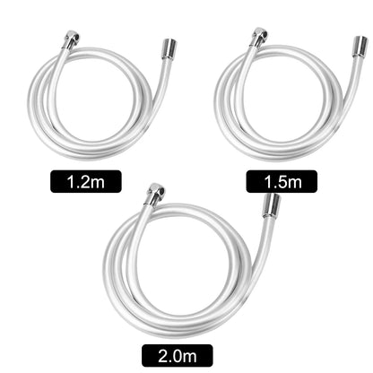 Manguera de ducha de alta presión HOOMIN, accesorios de plomería para baño, manguera universal GI/2 flexible de PVC, antienrollamiento y de mano.