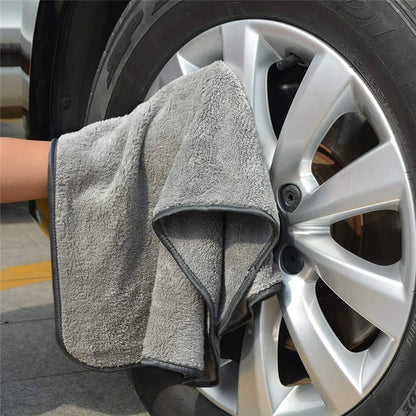Toalla de microfibra para lavado de autos, súper absorbente, paño para limpieza y detalles, toallas para el cuidado del auto, toallas de secado, paños de limpieza y pulido.