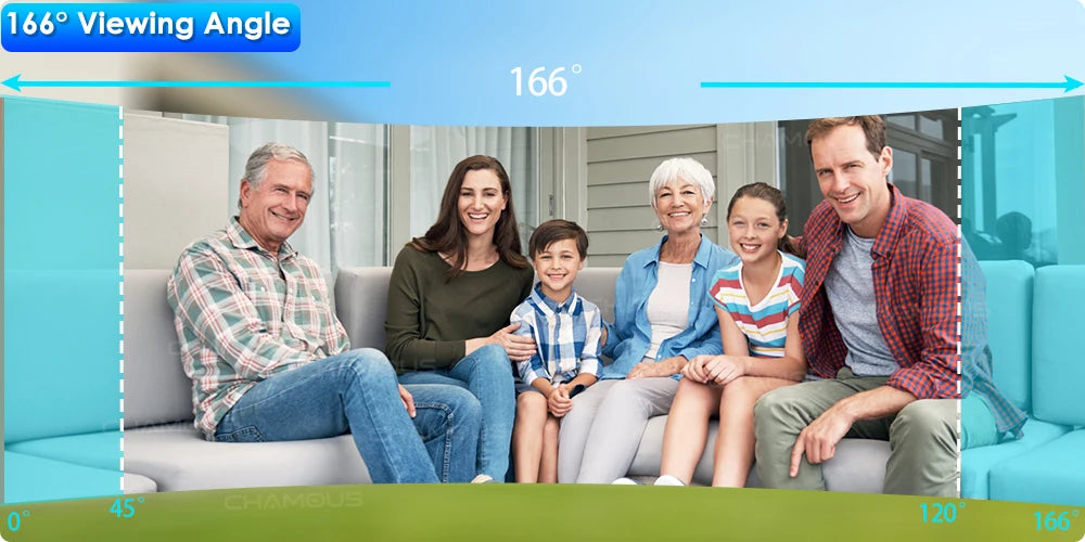 Videoportero Tuya WiFi 1080P HD con batería, visión nocturna, seguridad y control por app (Alexa, Google).