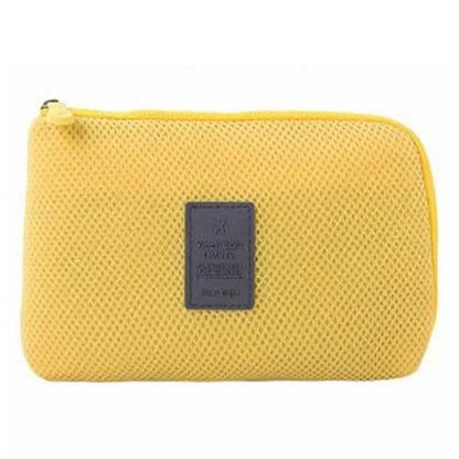 Bolsa de viaje para accesorios de cable, organizador electrónico USB digital portátil, estuche para dispositivos, cargador de teléfono móvil de viaje