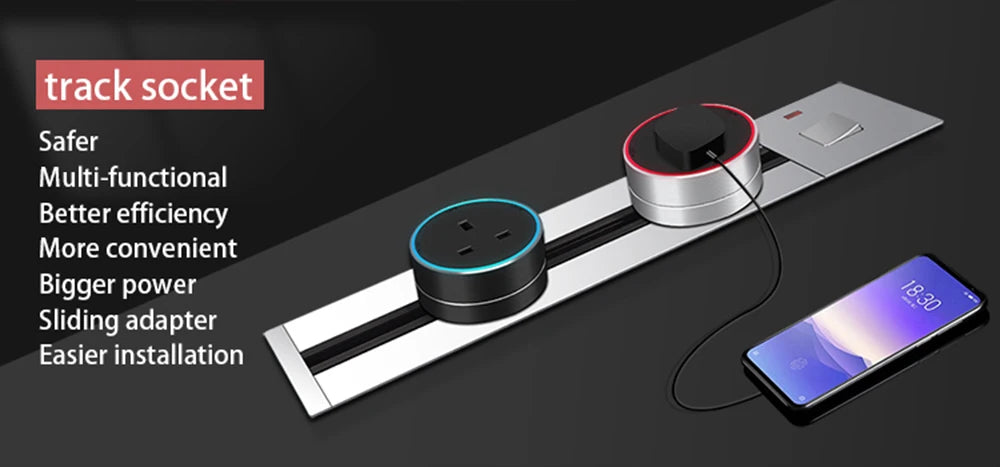 Adaptador de enchufe Herepow serie 118, enchufe de pared estándar americano con doble puerto USB, para electrodomésticos inteligentes, tipo C, carga rápida de 3,1 A.