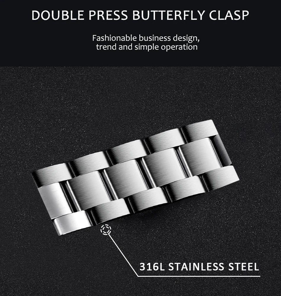 LIGE - Reloj de buceo de lujo para hombre, marca superior, resistente al agua hasta 3 ATM, con fecha, deportivo, de cuarzo, Masculino