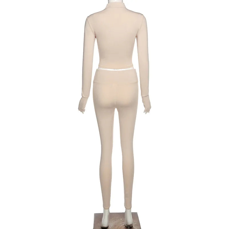 Conjunto deportivo para mujer, chándal, oferta de liquidación, traje de yoga para fitness 2025, ropa deportiva para mujer, ropa deportiva para pilates, caqui, XL, L