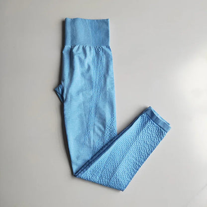 Leggings de yoga para mujer LANTECH, pantalones deportivos para correr, ropa deportiva elástica, leggings de compresión para gimnasio, cintura alta, sin costuras.