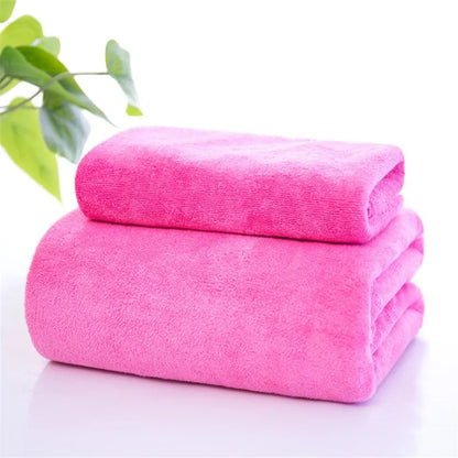 Toalla de baño absorbente para salón de belleza, toalla de playa de microfibra de 70 x 140 cm/80 x 180 cm, toalla de lavado de coche más gruesa, toalla de gimnasio de secado rápido