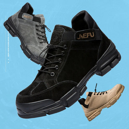 Work Sneakers Men Safety Shoes Steel Toe Cap Anticollision Fashion Outdoor Plus Size