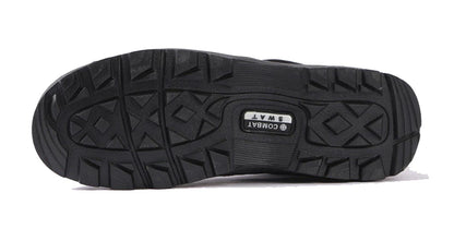 Botas de combate para hombre, botines tácticos de caña alta (tallas 36-46), calzado de seguridad para trabajo, botas de motociclista.