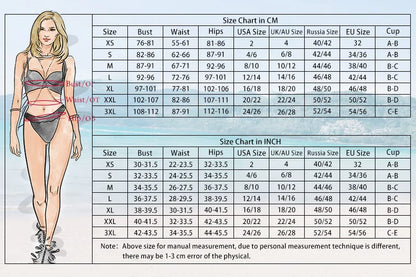 COOBBU Traje de baño sexy para mujer, color blanco, bikini push up, ropa de playa con tiras, conjunto de bikini de vendaje, microtanga, ropa de playa