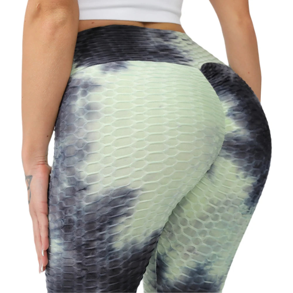 Leggings para mujer, control de abdomen, entrenamiento, running, elásticos en 4 direcciones, cintura alta, pantalones de yoga, leggings para fitness, pantalones no transparentes