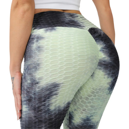 Leggings para mujer, control de abdomen, entrenamiento, running, elásticos en 4 direcciones, cintura alta, pantalones de yoga, leggings para fitness, pantalones no transparentes