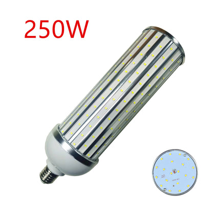 Farola tipo mazorca de maíz, 250 W, 200 W, 100 W, 80 W, 60 W, 50 W, 40 W, 30 W, 25 W, bombilla LED, carcasa de aluminio, 220 V, casquillo E26, E27, E39, E40, luz blanca fría natural