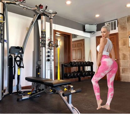 Leggings para mujer, control de abdomen, entrenamiento, running, elásticos en 4 direcciones, cintura alta, pantalones de yoga, leggings para fitness, pantalones no transparentes