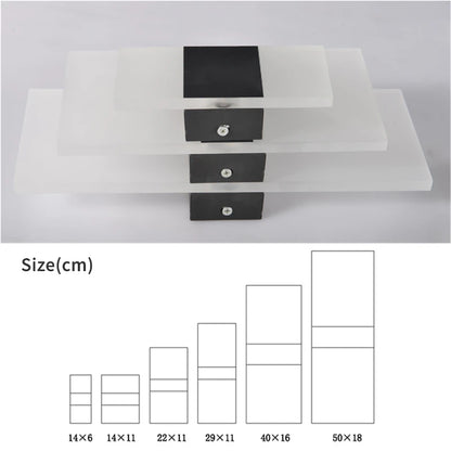 Aplique de pared acrílico para interiores, 220 V/110 V, para dormitorio, mesita de noche, sala de estar, balcón, pasillo, lámpara LED para espejo, modelo BDA1115