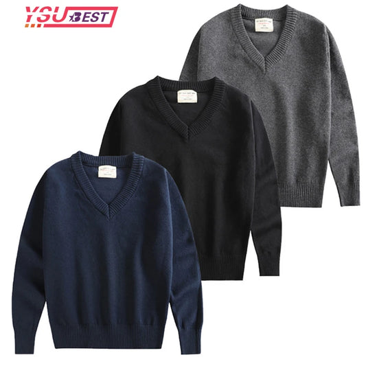 Ropa para niños, ropa para bebés, suéter para niños, otoño e invierno, ropa de punto cálida, suéter para niños, ropa para bebés, suéter de 4 a 14 años