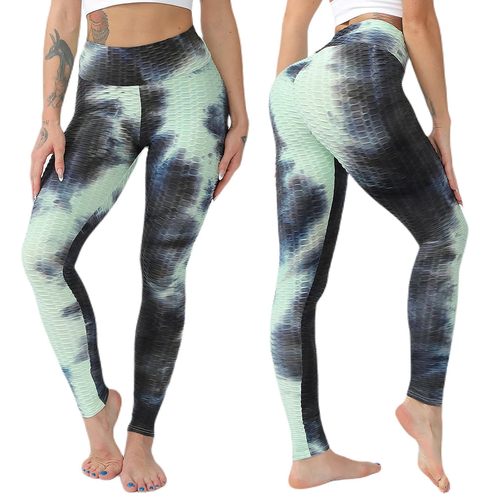 Leggings para mujer, control de abdomen, entrenamiento, running, elásticos en 4 direcciones, cintura alta, pantalones de yoga, leggings para fitness, pantalones no transparentes
