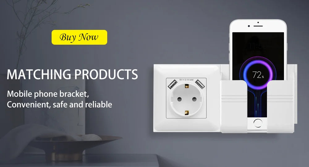 Adaptador de enchufe de pared USB Herepow serie 118 estándar estadounidense de Tailandia, tipo C, carga rápida de 3.1 A para electrodomésticos inteligentes Google Home