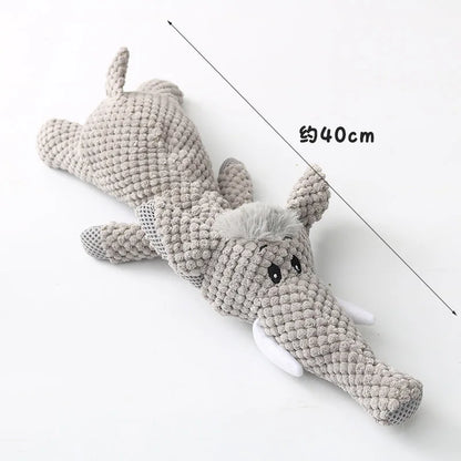 Juguete de peluche para cachorros de dibujos animados, juguete masticable con chirrido para perros pequeños, productos para rechinar los dientes, accesorios para perros.