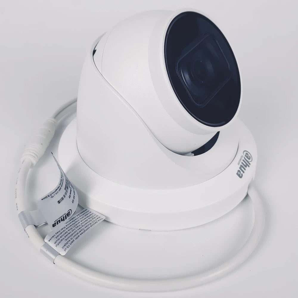 Cámara de red tipo ojo de buey Dahua IPC-HDW2439T-AS-LED-S2 DH 4MP PoE Lite a color, focal fija, original con IP