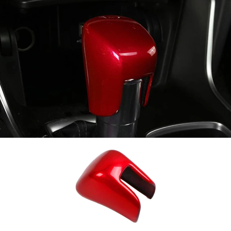 Embellecedor de marco para salida de aire interior de Honda Accord 10.º (2018-2020), color rojo, ABS, para palanca de cambios, reposabrazos.