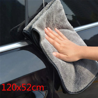 Toalla de microfibra para lavado de autos, súper absorbente, paño para limpieza y detalles, toallas para el cuidado del auto, toallas de secado, paños de limpieza y pulido.