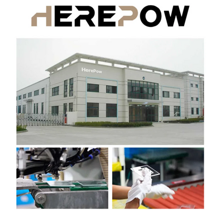 Adaptador de enchufe Herepow serie 118, enchufe de pared estándar americano con doble puerto USB, para electrodomésticos inteligentes, tipo C, carga rápida de 3,1 A.