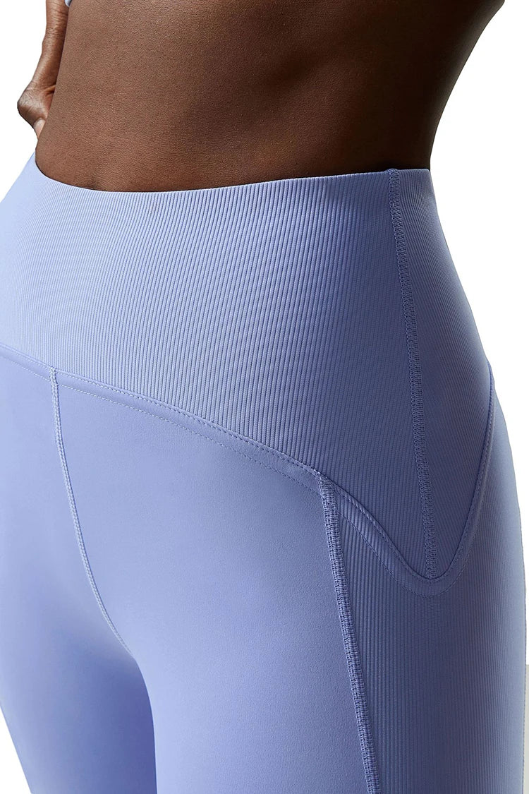 Pantalones de yoga para mujer, sensación de desnudez, alta elasticidad, nailon, cintura alta, leggings deportivos, realce, para correr, gimnasio, ropa deportiva femenina.