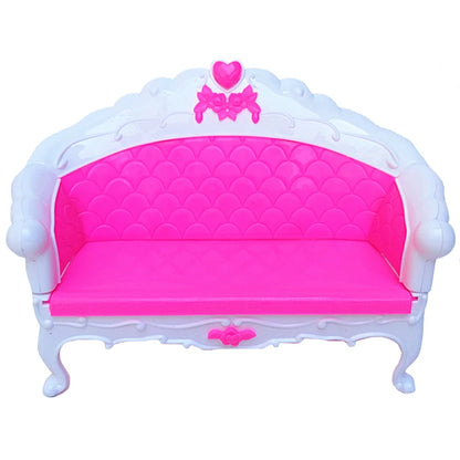 1 juego de accesorios para muñecas, cochecito, perchas, TV, sofá, zapatos, bolso, ropa para muñecas 1/6, accesorios para casa de muñecas, juguete para niña.
