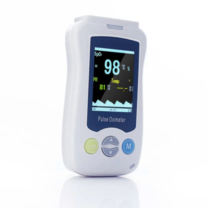 Oxímetro de pulso portátil médico de mano para adultos, recién nacidos, neonatos, niños y bebés, mini oxímetro de pulso OLED para la punta del dedo.