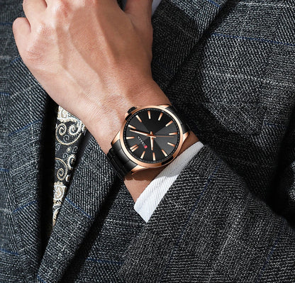 Reloj Masculino CURREN Relojes para hombre de primera marca de lujo Reloj de negocios de moda para hombre Reloj de pulsera de cuarzo impermeable informal para hombre