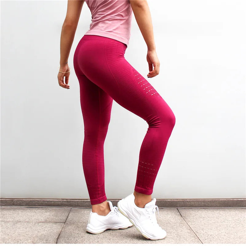 Pantalones de yoga LANTECH para mujer, deportivos, para correr, ropa deportiva, leggings elásticos para fitness, sin costuras, control de abdomen, mallas de compresión para gimnasio
