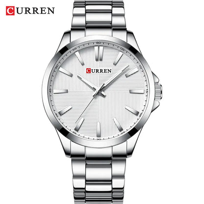 Reloj Masculino CURREN Relojes para hombre de primera marca de lujo Reloj de negocios de moda para hombre Reloj de pulsera de cuarzo impermeable informal para hombre