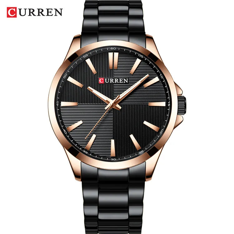 Reloj Masculino CURREN Relojes para hombre de primera marca de lujo Reloj de negocios de moda para hombre Reloj de pulsera de cuarzo impermeable informal para hombre