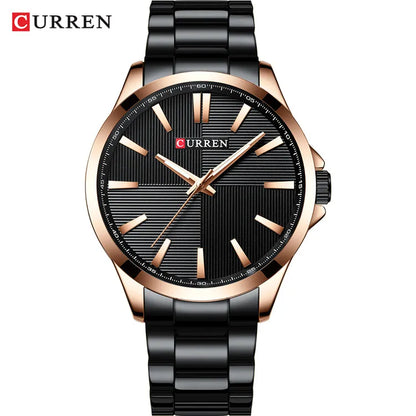 Reloj Masculino CURREN Relojes para hombre de primera marca de lujo Reloj de negocios de moda para hombre Reloj de pulsera de cuarzo impermeable informal para hombre
