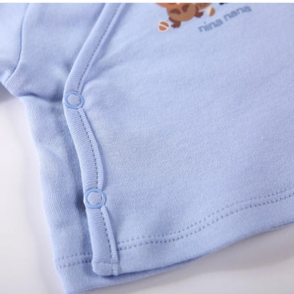 Ropa de bebé, ropa para recién nacidos, camiseta de manga larga, ropa para niño, ropa para niña, camiseta para niño, camiseta de bebé con abertura frontal
