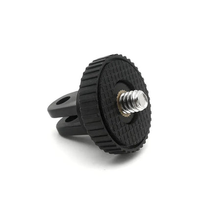 Adaptador de trípode para GoPro 13 12 11 10 9 8 7 6 5 4 3 2 1/4-20 Adaptador de tornillo para Go Pro Hero YI 4K SJ4000 EKEN H9R DBPOWER
