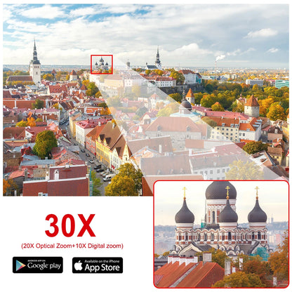 Cámara IP domo de alta velocidad para exteriores, zoom 30x, PoE, PTZ, 4K, 8MP, 5MP, audio H.265, visión nocturna, 80 m, compatible con protocolo Hikvision.