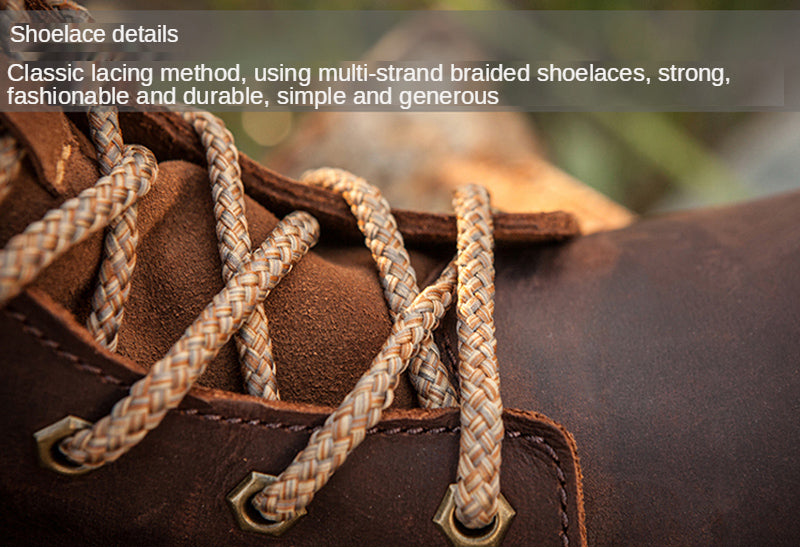 Zapatos de senderismo para hombre, botas de caza impermeables, botines tácticos de combate en el desierto, zapatos de trekking, zapatillas de trabajo de cuero para caminar para mujer