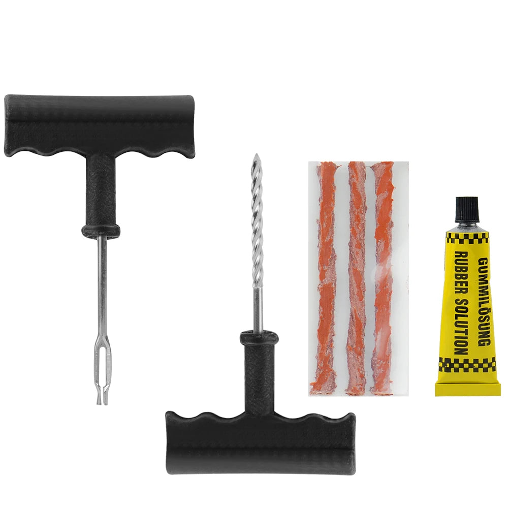 Herramienta de reparación de neumáticos de coche 2021, kit de reparación de neumáticos, juego de herramientas de clavos, reparación de neumáticos de coche, tapón de pinchazo, accesorios de garaje para coche