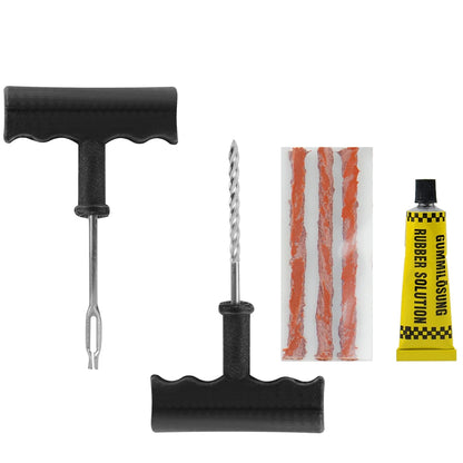 Herramienta de reparación de neumáticos de coche 2021, kit de reparación de neumáticos, juego de herramientas de clavos, reparación de neumáticos de coche, tapón de pinchazo, accesorios de garaje para coche