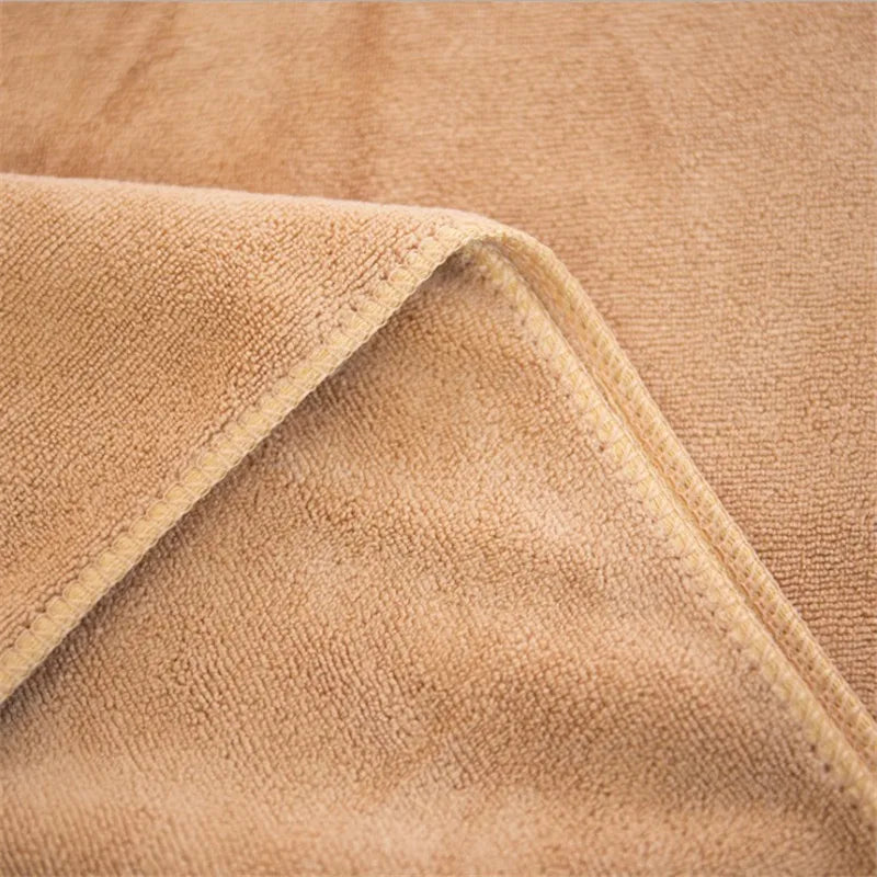 Toalla de baño absorbente para salón de belleza, toalla de playa de microfibra de 70 x 140 cm/80 x 180 cm, toalla de lavado de coche más gruesa, toalla de gimnasio de secado rápido