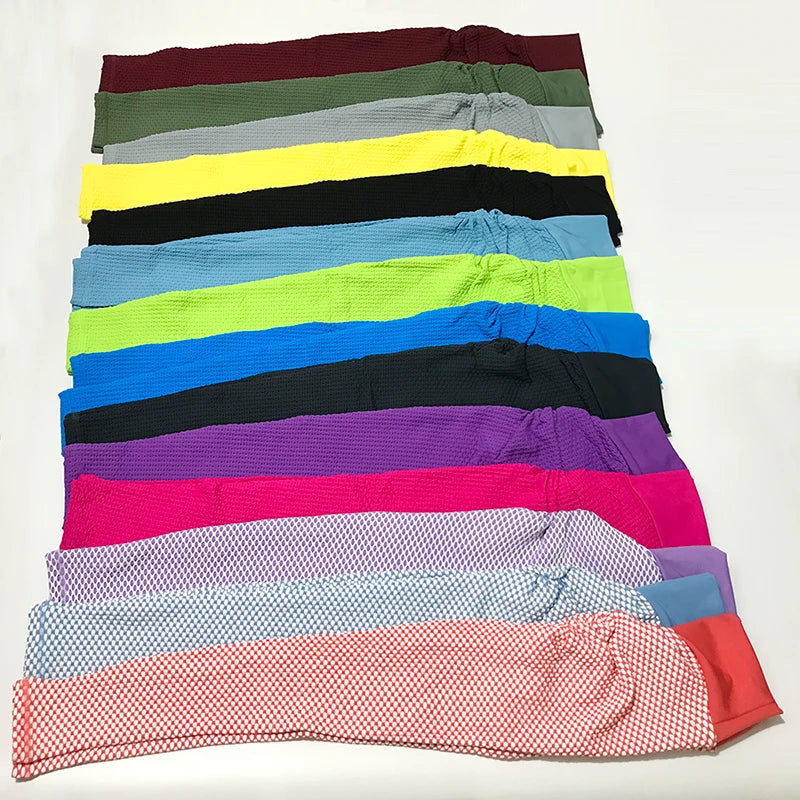 Mallas deportivas INLUMINE Honeycomb para mujer, leggings de yoga, pantalones gruesos, medias de cintura alta, muy elásticas, sin costuras, para gimnasio, efecto push-up.